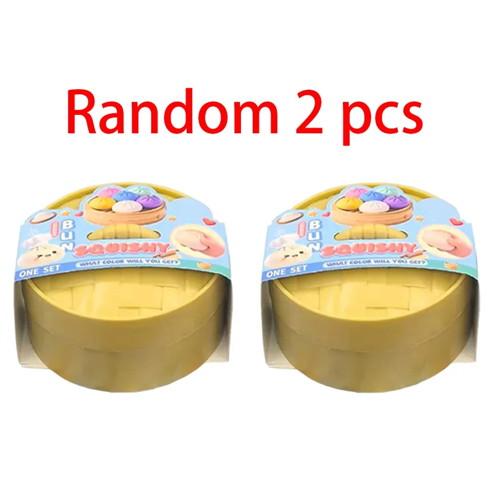 Simulated Dumpling Squishy Stress Reliever