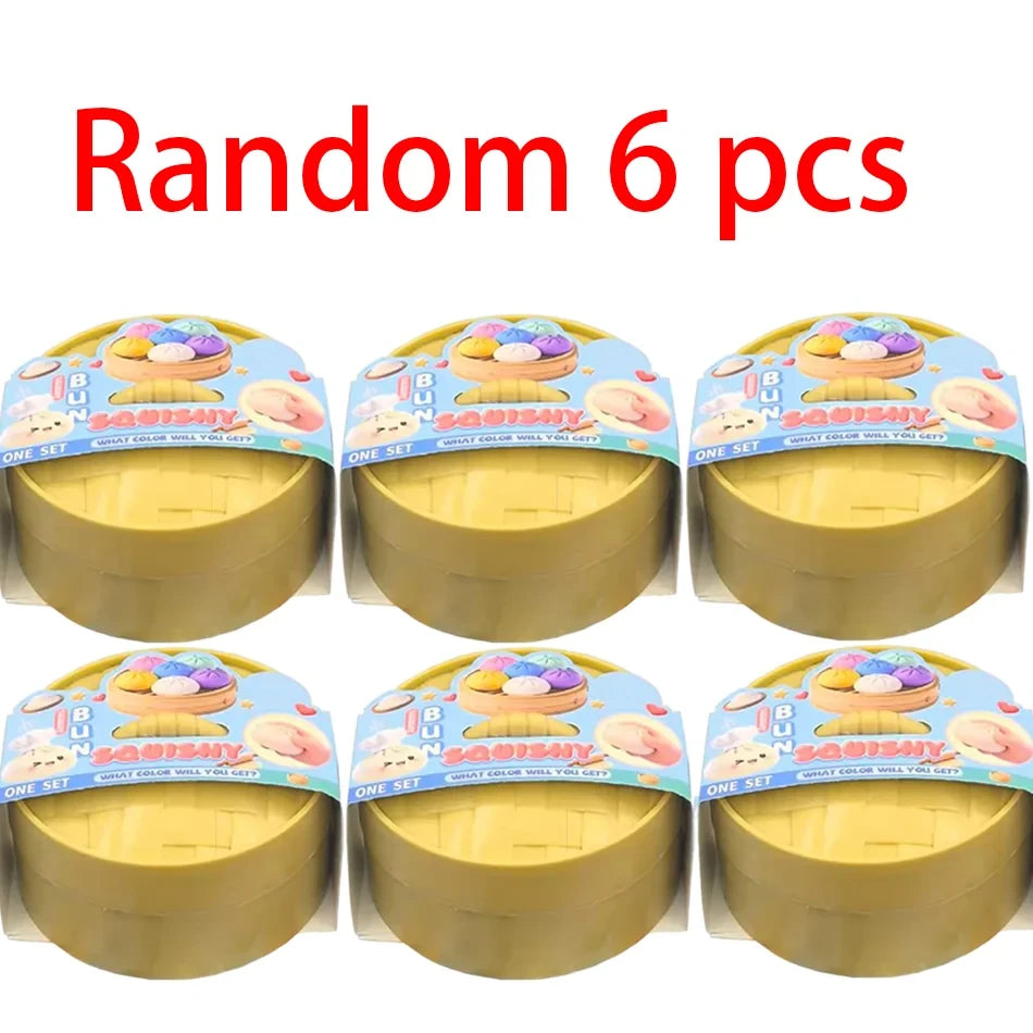 Simulated Dumpling Squishy Stress Reliever