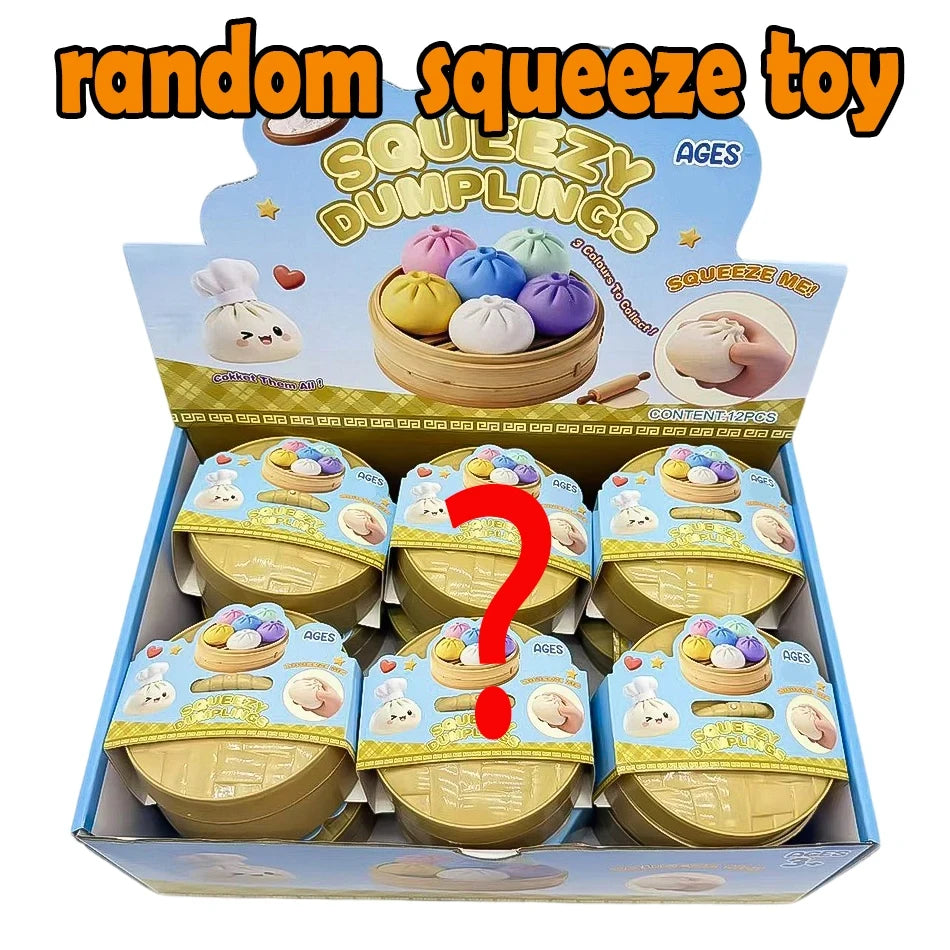 Simulated Dumpling Squishy Stress Reliever