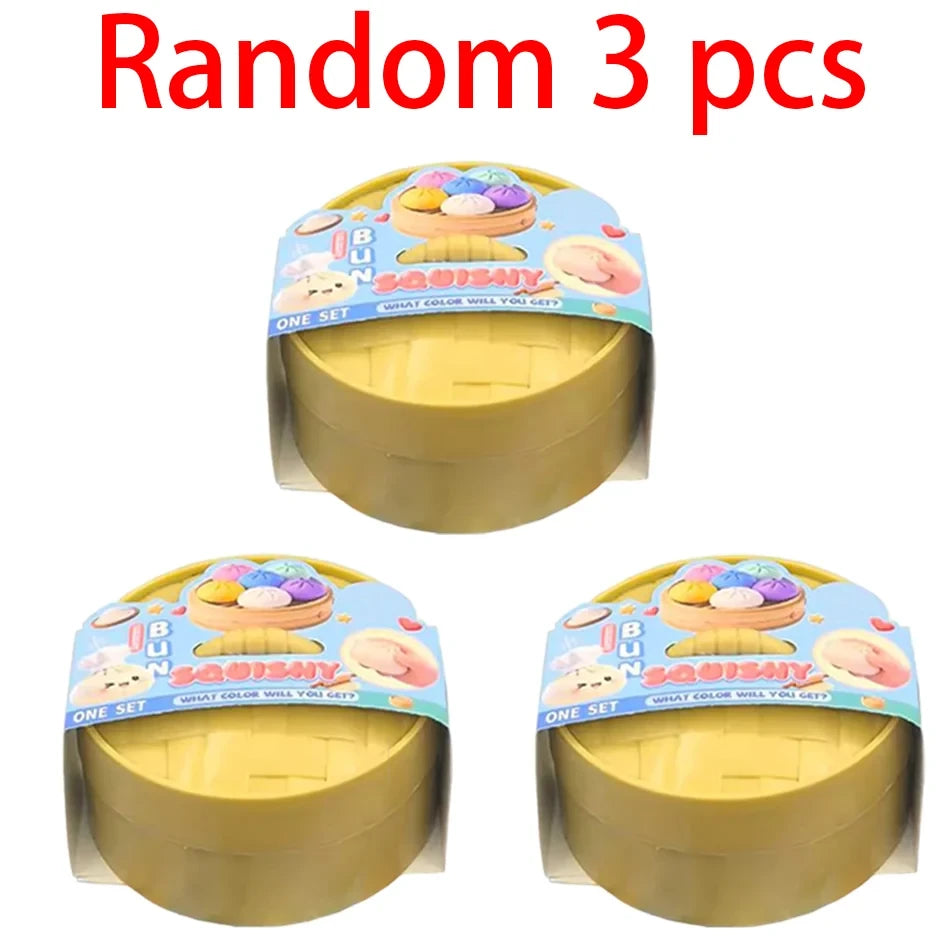 Simulated Dumpling Squishy Stress Reliever