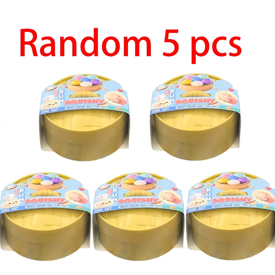 Simulated Dumpling Squishy Stress Reliever