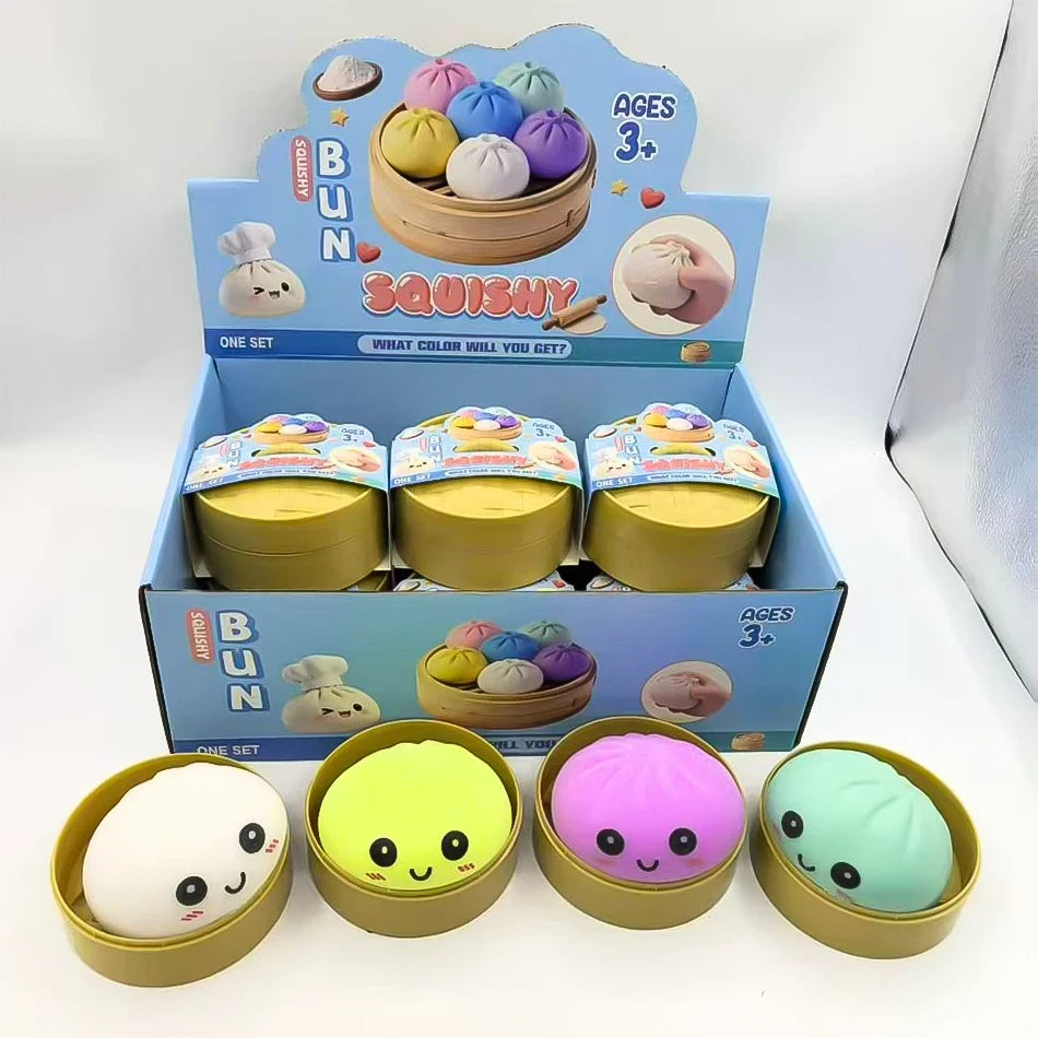 Simulated Dumpling Squishy Stress Reliever