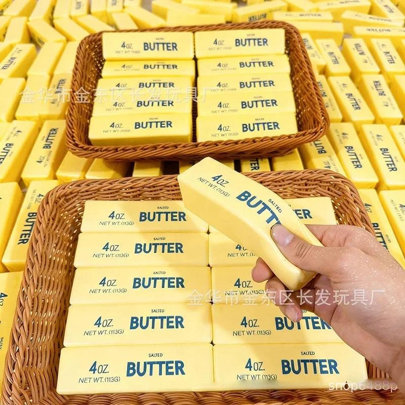 Simulated Butter Squishy Stress Toy