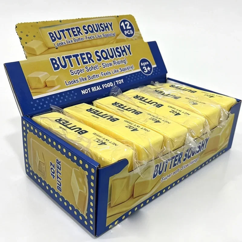 Simulated Butter Squishy Stress Toy