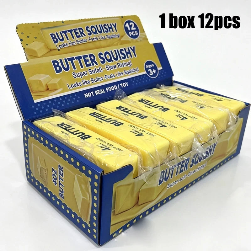 Simulated Butter Squishy Stress Toy