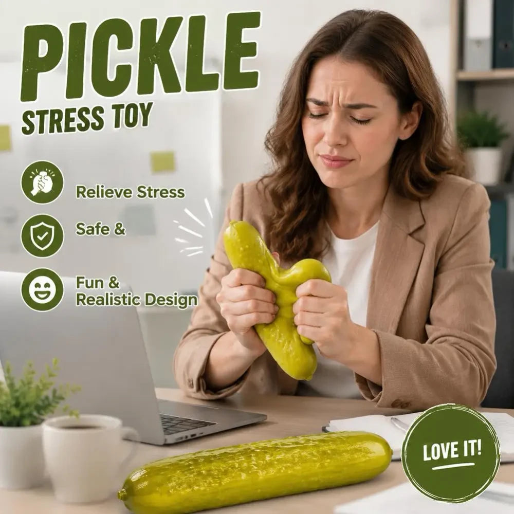 Pickled Cucumber Stress Relief Toy