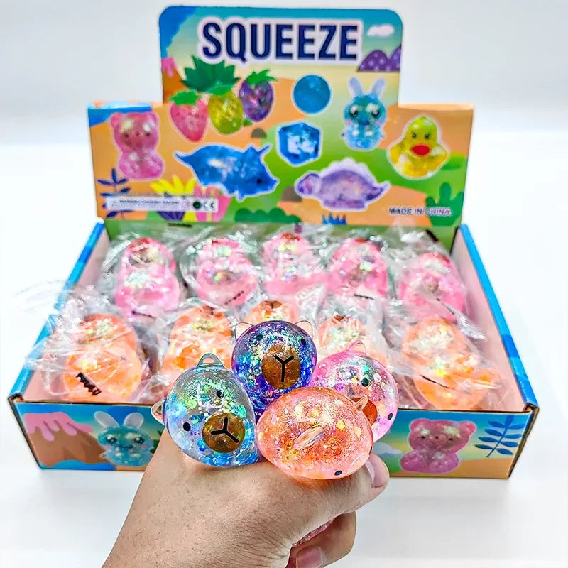 Cartoon Capybara Stress Relief Fidget Toy