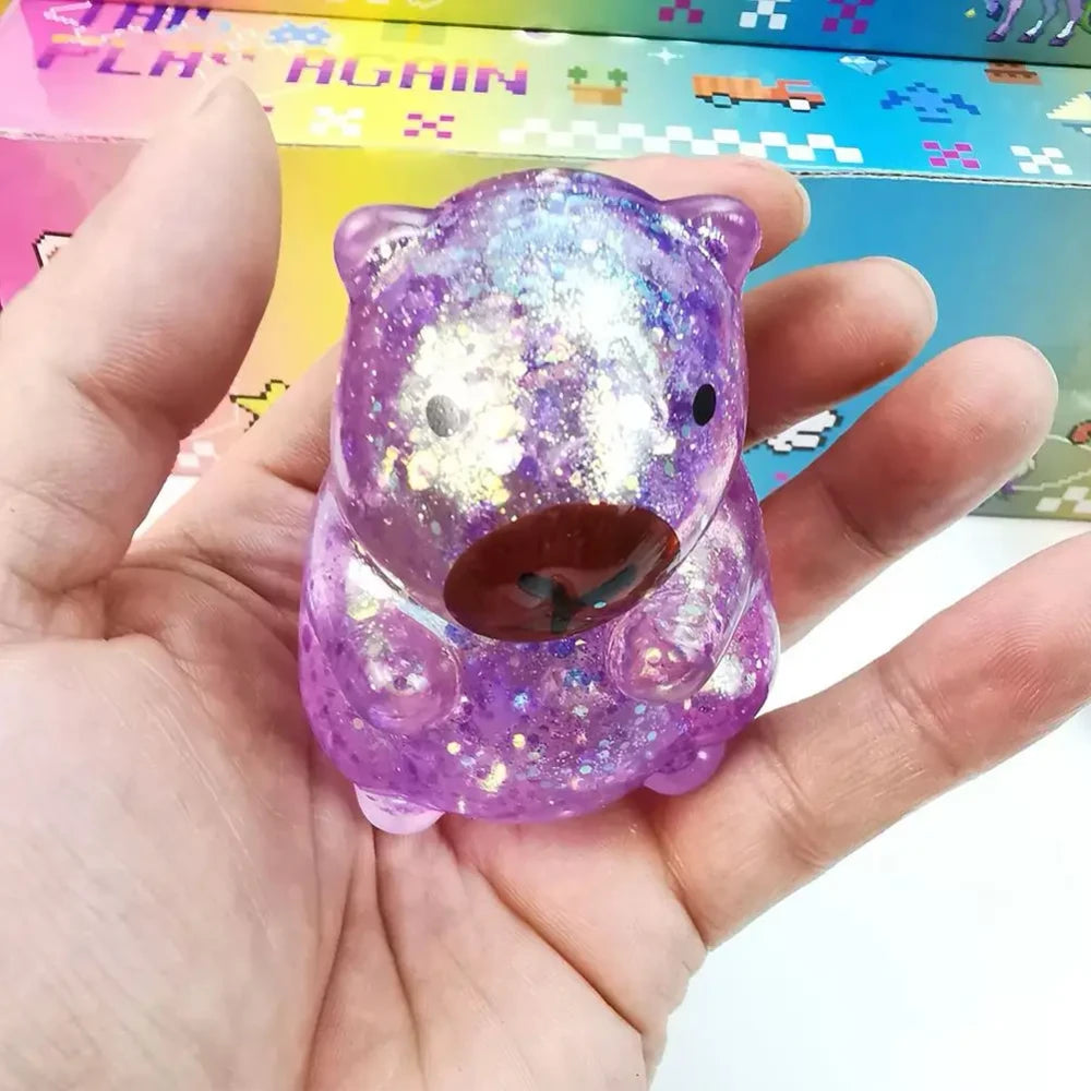 Cartoon Capybara Stress Relief Fidget Toy