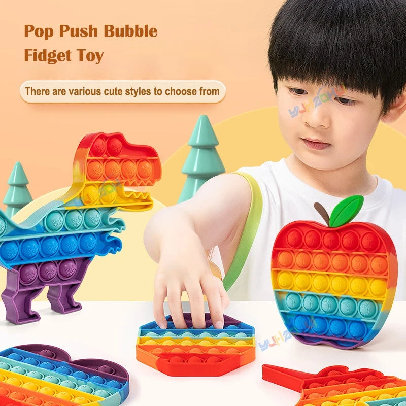 Rainbow Sensory Pop Fidget Toy