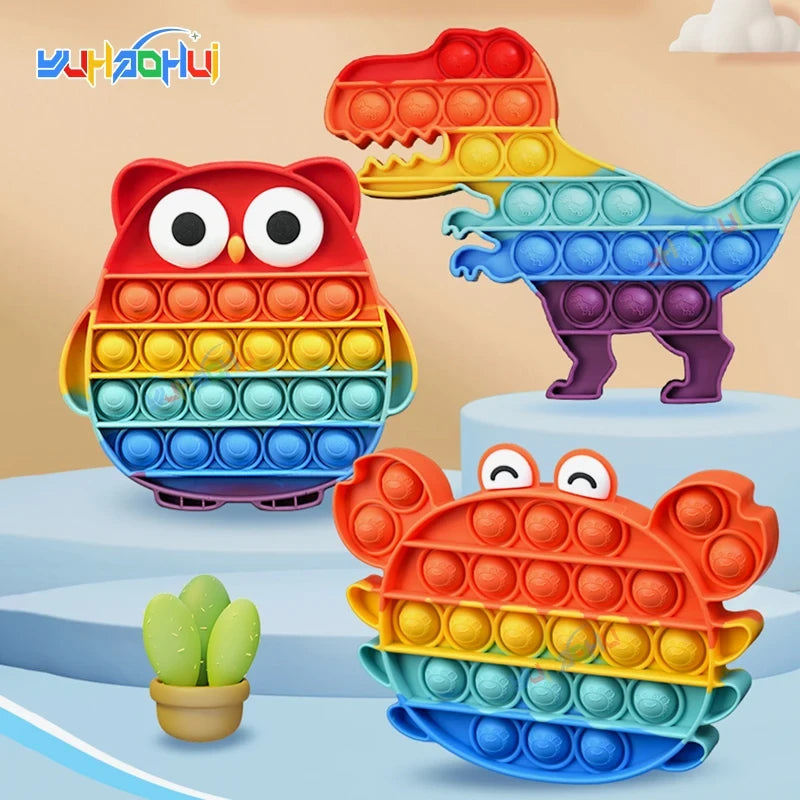 Rainbow Sensory Pop Fidget Toy