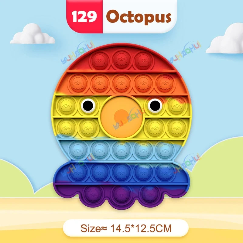 Rainbow Sensory Pop Fidget Toy