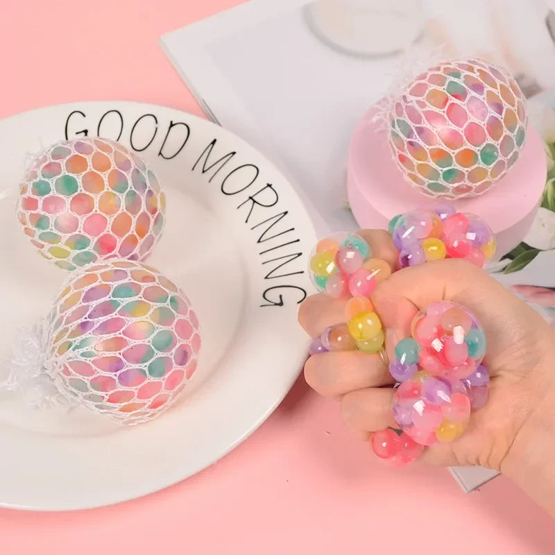 Rainbow Sensory Fidget Ball