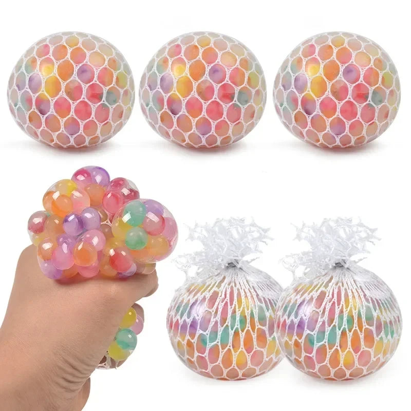 Rainbow Sensory Fidget Ball
