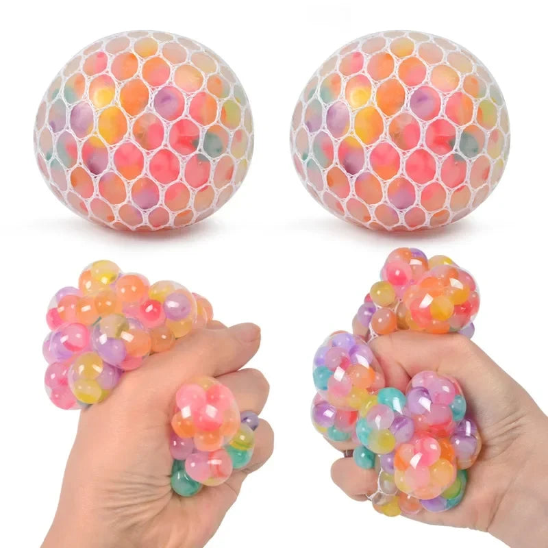 Rainbow Sensory Fidget Ball
