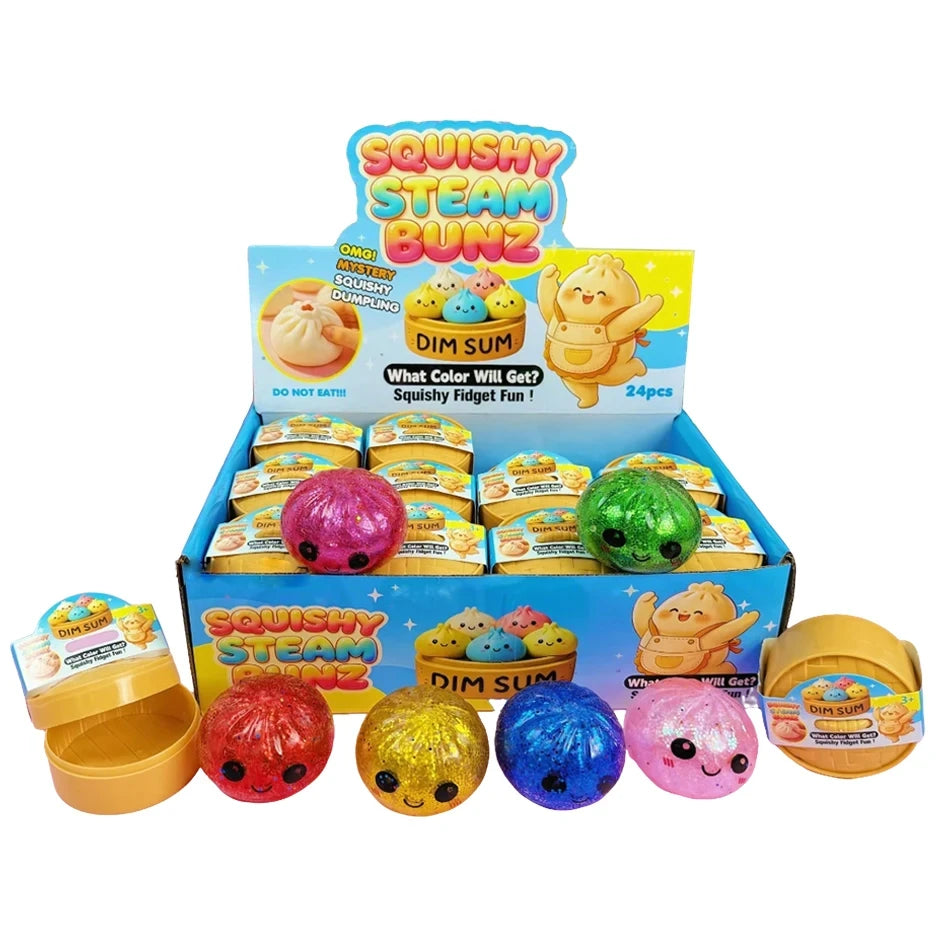 Glitter Dumpling Sensory Squishy