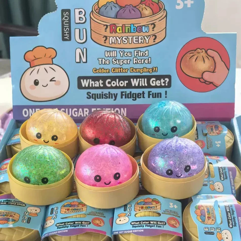 Glitter Dumpling Sensory Squishy