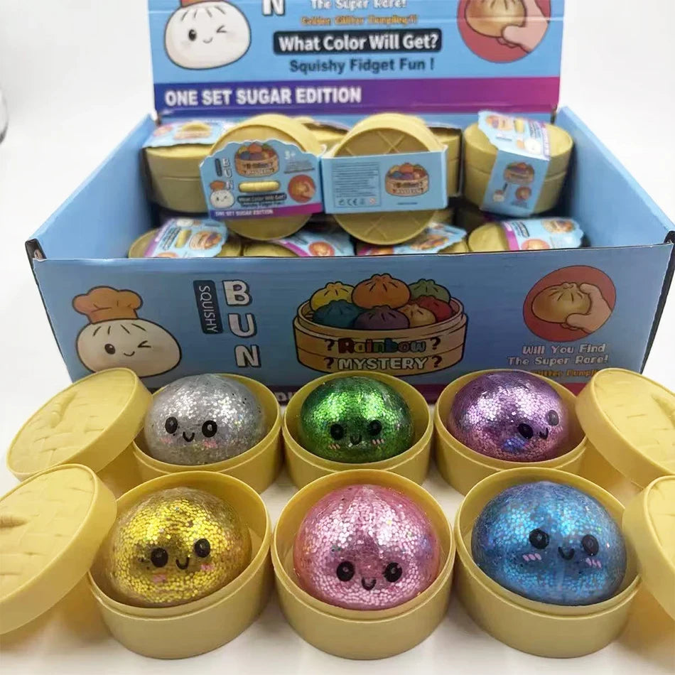 Glitter Dumpling Sensory Squishy