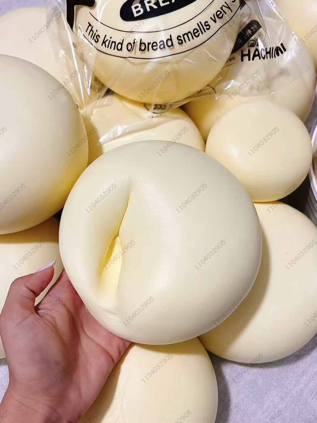 Super Big Milk Bun Squishy - Slow Rising Fidget Toy