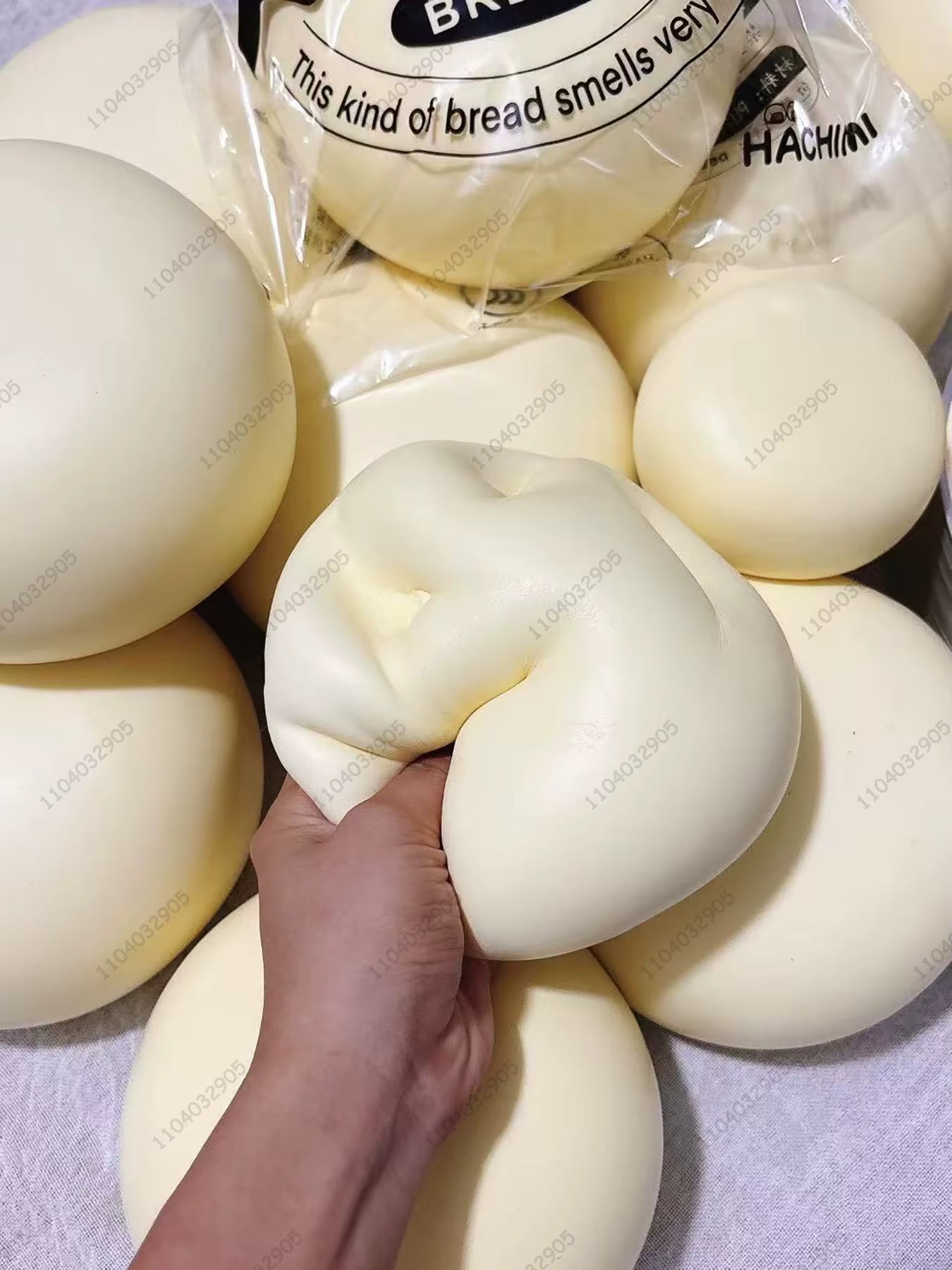Super Big Milk Bun Squishy - Slow Rising Fidget Toy